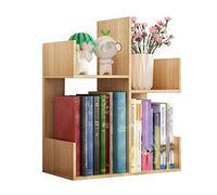 GONMDOPY Étagère, Bibliothèque, Étagère de Bureau Créative Pour Étudiants, Idéale Pour Ranger Des Documents Au Bureau Et Optimiser L'Espace de Rangement.