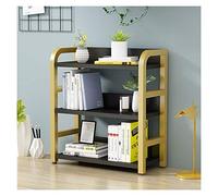 GONMDOPY Étagère de Bureau À 3Ux Avec Structure Métallique, Capacité de Rangement Et D'Exposition, Idéale Pour Le Bureau, La Salle D'Étude Ou Les Dortoirs./I/L 27.6"