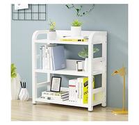 GONMDOPY Étagère de Bureau À 3Ux Avec Structure Métallique, Capacité de Rangement Et D'Exposition, Idéale Pour Le Bureau, La Salle D'Étude Ou Les Dortoirs./E/L 27.6"