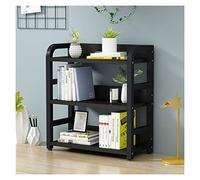 GONMDOPY Étagère de Bureau À 3Ux Avec Structure Métallique, Capacité de Rangement Et D'Exposition, Idéale Pour Le Bureau, La Salle D'Étude Ou Les Dortoirs./F/L 23.6"