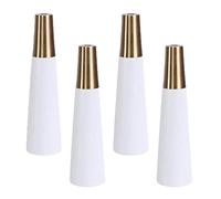GONMDOPY Tischbeine, Tischbein-Set, 4 Stück Verstellbare Konische Tischbeine Als Ersatz Für Sofas, Betten Und Schränke, Stühle Und Couches/25 cm