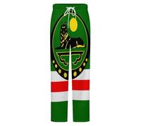 GONMFKM Pantalon De Pyjama Fantaisie En Flanelle Pour Homme Et Femme Pantelon De Nuit Et De Détente Imprimé Drapeau De La République De Tchétchénie Grande Taille Pantalon De Nuit Large Taille 5Xl