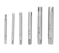 Gonnely Extracteur de taraud - Extracteur de tarauds à tête cassée en Acier(6-Piece Set)