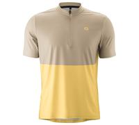 Gonso Adventure Halfzip Short Sleeve Jersey Jaune,Gris L Homme