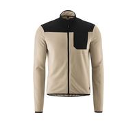 GONSO Maillot polaire Adventure Jersey Fleece L/S unisexe blanc