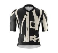 Gonso Road Print Short Sleeve Jersey Noir L Homme