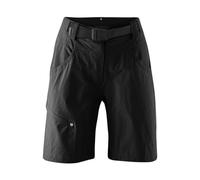 Gonso Mira, Short de cyclisme court pour femme, Short de cyclisme 2en1 avec empiècement stretch sur le fessier, Caleçon de cyclisme avec rembourrage de siège Relax Gel Confort, Coupe large, Sans PFC