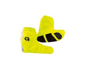 Gonso Mixte Rain Shoecover Gants de Conduite, Jaune, Large