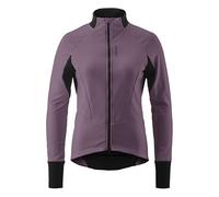 Gonso Road Jacket Softshell 2 W, Veste de cyclisme pour femme, Veste Softshell hydrofuge, Coupe-vent, G-Shell pour une isolation thermique optimale, Coupe ajustée, Sans PFC, Violet, 42
