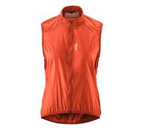 Gonso Road Vest Wind W Gilet Femme, Gilet léger, coupe-vent et respirant pour vélo et course, Réfléchissant, Petit format pour vélo de course et gravel