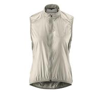 Gonso Road Vest Wind W Gilet Femme, Gilet léger, coupe-vent et respirant pour vélo et course, Réfléchissant, Petit format pour vélo de course et gravel