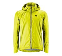 Gonso Save Therm, Veste de cyclisme pour homme, Veste de pluie imperméable, étanche jusqu'à 10 000 mm et coupe-vent, G-Tex, Isolation chaude Primaloft Silver, Coupe large, Sans PFC, Jaune, XXL
