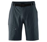 Gonso Arico, Short de vélo court pour homme, Short de vélo 2en1 avec empiècement stretch sur le fessier, Caleçon de vélo boutonnable avec rembourrage de siège Relax Gel Confort, Coupe large, Sans PFC