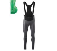Gonso Sitivo Bib Shorts Gris 4XL Homme Mercury / Bright Green