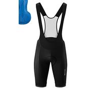 Gonso Sitivo Bib M, Cuissard à bretelles court pour homme, Avec peau de chamois Sitivo Confort, Haute élasticité et élastique en silicone antidérapant, Coupe ajustée