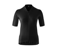 Gonso SITIVO - Maillot de Cyclisme pour Femme - avec Fermeture éclair intégrale - Respirant - Noir - Taille 42