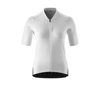 Gonso Sitivo - Maillot de Cyclisme pour Femme - Respirant - Fermeture éclair intégrale - Blanc