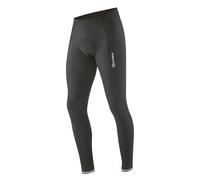 Gonso Sitivo Tight M, Pantalon de vélo long pour hommes, Avec peau de chamois Sitivo Comfort, Haute élasticité de mouvement, Ceinture confortable et fermeture éclair pour les jambes, Coupe ajustée