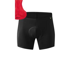 Gonso Sitivo U M, Sous-vêtement cycliste pour homme, S'adapte sous tous les shorts de vélo, Collant avec peau de chamois Sitivo avec éléments Poron, Coupe ajustée