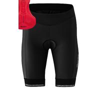 Gonso Sitivo W, Cuissard court pour femme, Avec peau de chamois Sitivo Confort, Haute élasticité et élastique en silicone antidérapant, Coupe ajustée, Noir, 40