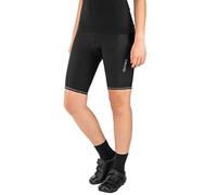 Gonso Sitivo W, Cuissard court pour femme, Avec peau de chamois Sitivo Confort, Haute élasticité et élastique en silicone antidérapant, Coupe ajustée, Noir/vert, 36