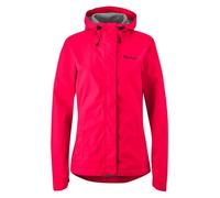 Gonso Sura Light, Veste de vélo pour femme, Veste de pluie imperméable, étanche jusqu'à 10 000 mm et coupe-vent, G-Tex, Laminé 2 couches & coutures scellées, Coupe large, Sans PFC, Rose, 44