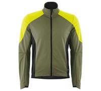 GONSO Veste thermique Softshell Trail Jacket brun/blanc/jaune