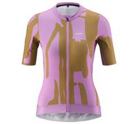 Gonso - Women's Road Jersey Print - Maillot de cyclisme - 40 - wisteria bloom / baked pretzel