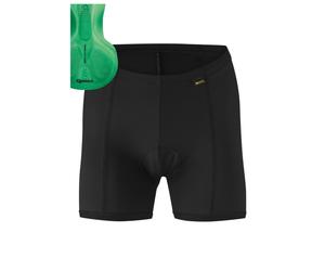 Gonso - Women's Sitivo Green Underwear - Pantalon de cyclisme - 52 - black / bright green