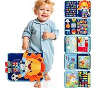 Gontence Busy Board Montessori - Jouet Enfant 2 3 4 Ans - Jeux Montessori 1 an - Cadeau Garcon