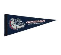 Gonzaga Mini fanion en feutre - Taille : 10,2 x 22,9 cm - Sous licence officielle - 1 fanion par paquet