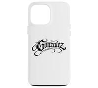 Gonzalez Nom de Famille Fierté Patrimoine Nom Latino Love Coque pour iPhone 13 Pro Max
