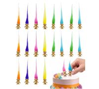 GONZTEL Lot de 20 Mini Poupées Trolls Peluche, Couleurs Aléatoires & Équilibrées, Matériau Doux & Sécurisé, Encourage le Jeu Collaboratif