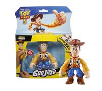 Goo Jitzu et Disney Pixar Toy Story Personnages extensibles, Buzz l'éclair, Boisé, Remplissage Goo, Super Extensible