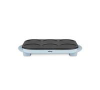 Wëasy Appareil à crêpes Party GOO60 – Crêpes et pancakes, 6 emplacements, antiadhésif, 1500 W