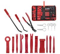 GOOACC Lot de 19 Outils de démontage de Garnitures de Panneaux de Fixation de Panneaux - Pinces de démontage en Plastique - Outil de Retrait d'installation de Voiture avec Sac de Rangement pour