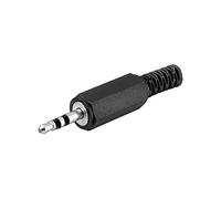 Goobay Connecteur audio Fiche jack mâle 11005 2,5 mm stéréo - plastique anti-torsion