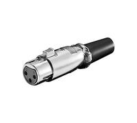 Goobay 11223 Raccord de Microphone, 3 Pin