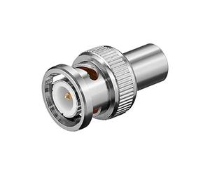 Goobay 11349 Résistance terminale BNC - 75 ohms - avec capuchon métallique et broche dorée