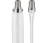 Goobay 11837 câble coaxial 0,2 m Type F Blanc