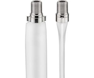 Goobay 11837 câble coaxial 0,2 m Type F Blanc