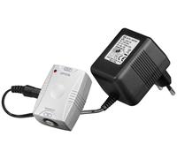 Goobay 11918 Convertisseur coaxial-opto, argent - convertit un signal numérique RCA en un signal numérique optique Toslink