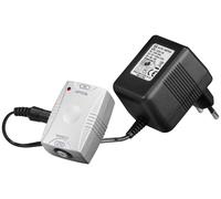 Goobay 11919 Convertisseur opto-coaxial, argent - convertit un signal optique numérique Toslink en un signal numérique RCA