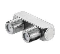 Goobay 11938 connecteur coaxial Type F 10 pièce(s) 75 Ohm