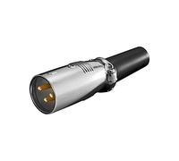 Goobay 11954 Prise de Microphone, 3 Pin