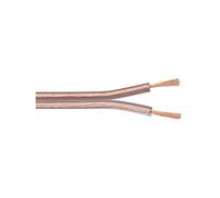 Bobine câble HP, OFC, 2x1.5mm², transparent, 100m