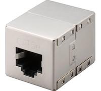 Goobay 15027 Raccord/connecteur modulaire RJ45, CAT 5e, CAT 5e - 2x RJ45 femelle (8P8C)