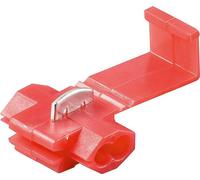 Goobay 17014 Connecteur rapide, rouge, rouge - pour taille de câble : 1,5 mm - 2,5 mm², 10 A