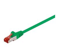Goobay 1m Câble patch CAT 6, S/FTP (PiMF), vert