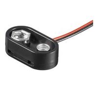 GOOBAY 1x 9 V Block Clip de Batterie extrémités de câbles desserrées, étanche G